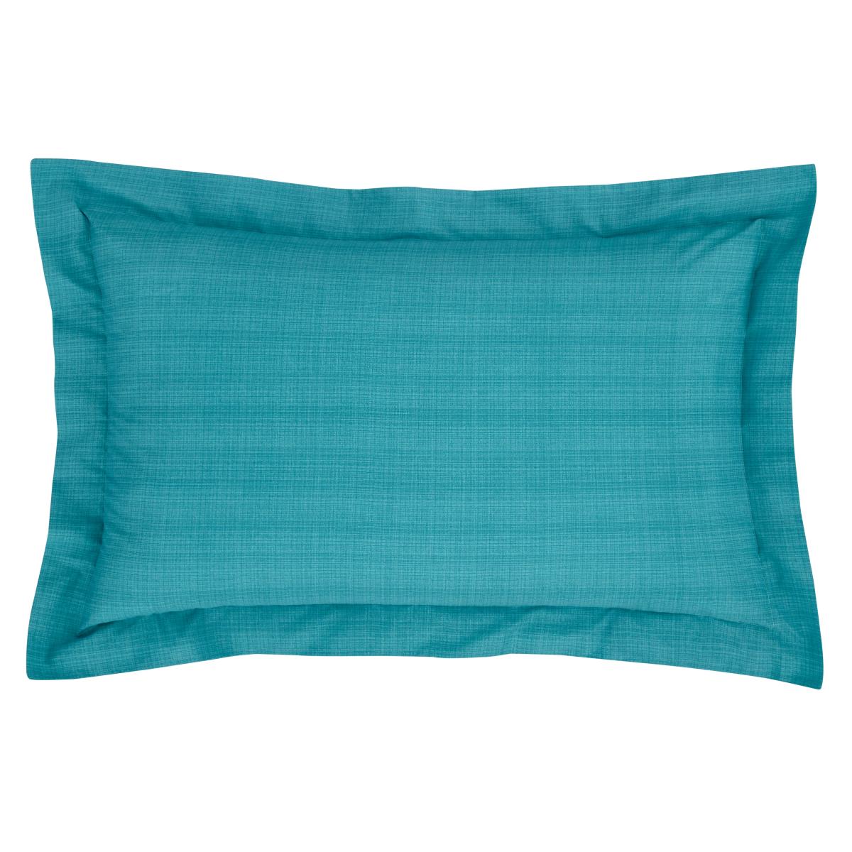 Elements Maverick Teal Oxford Pillowcase Blue – image 2