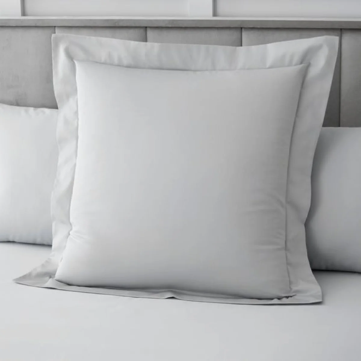 Hotel 230 Thread Count Cotton Sateen Continental Pillowcase Natural – image 1