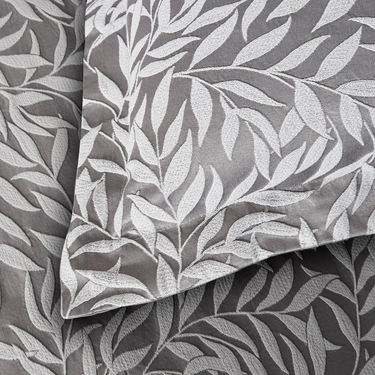 Dorma Willow Leaf Oxford Pillowcase Pair Grey – image 3