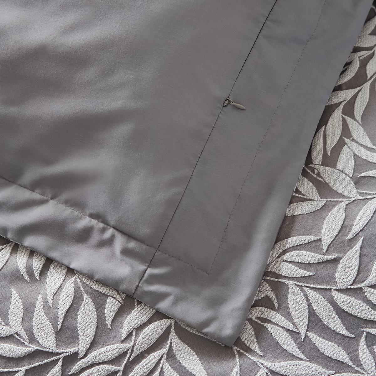 Dorma Willow Leaf Oxford Pillowcase Pair Grey – image 4