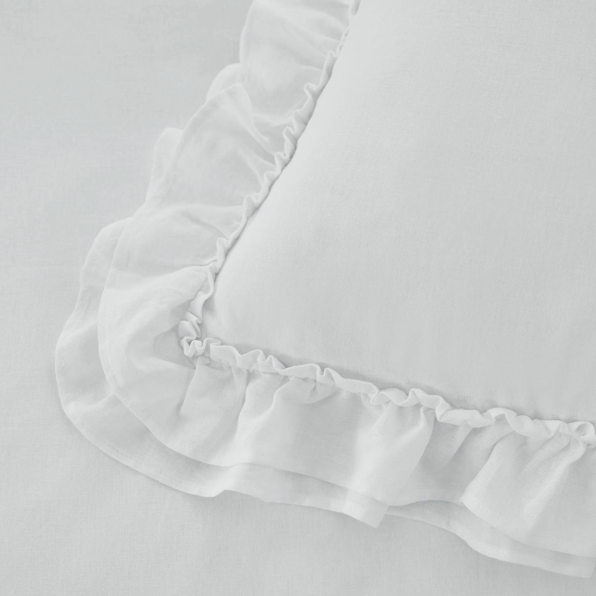 Dorma Purity Cavendish Oxford Pillowcase Pair White – image 3