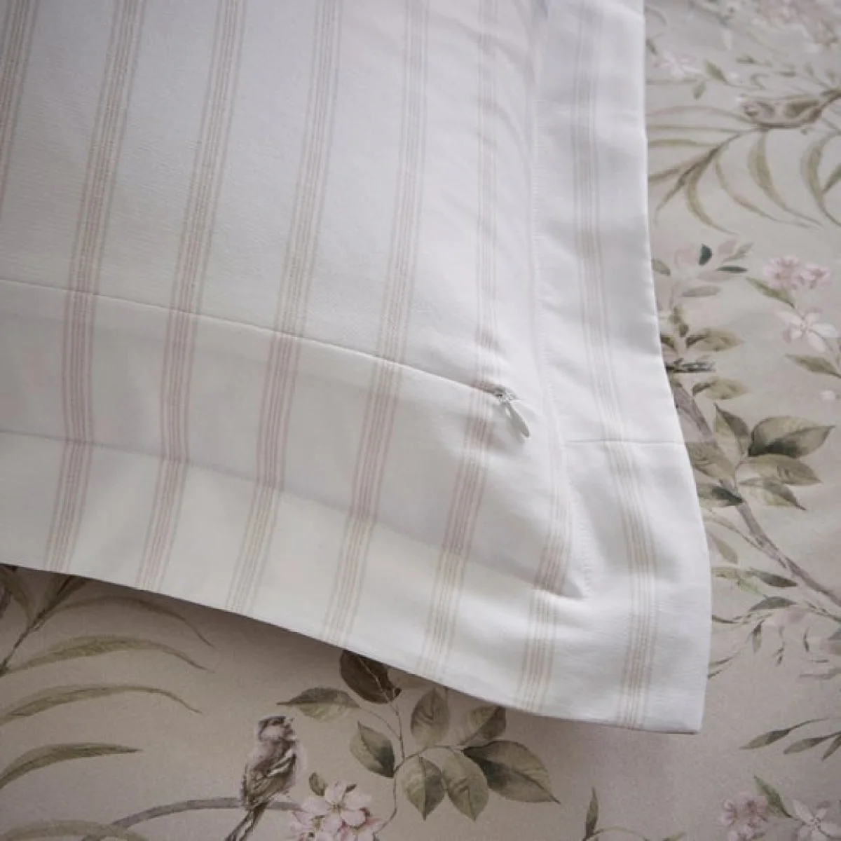 Dorma Birdsong 100% Cotton Sateen Oxford Pillowcase Pair – image 4