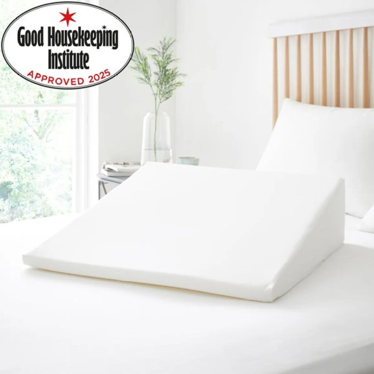 Pure Cotton Large Back Seat Pillowcase White – image 2