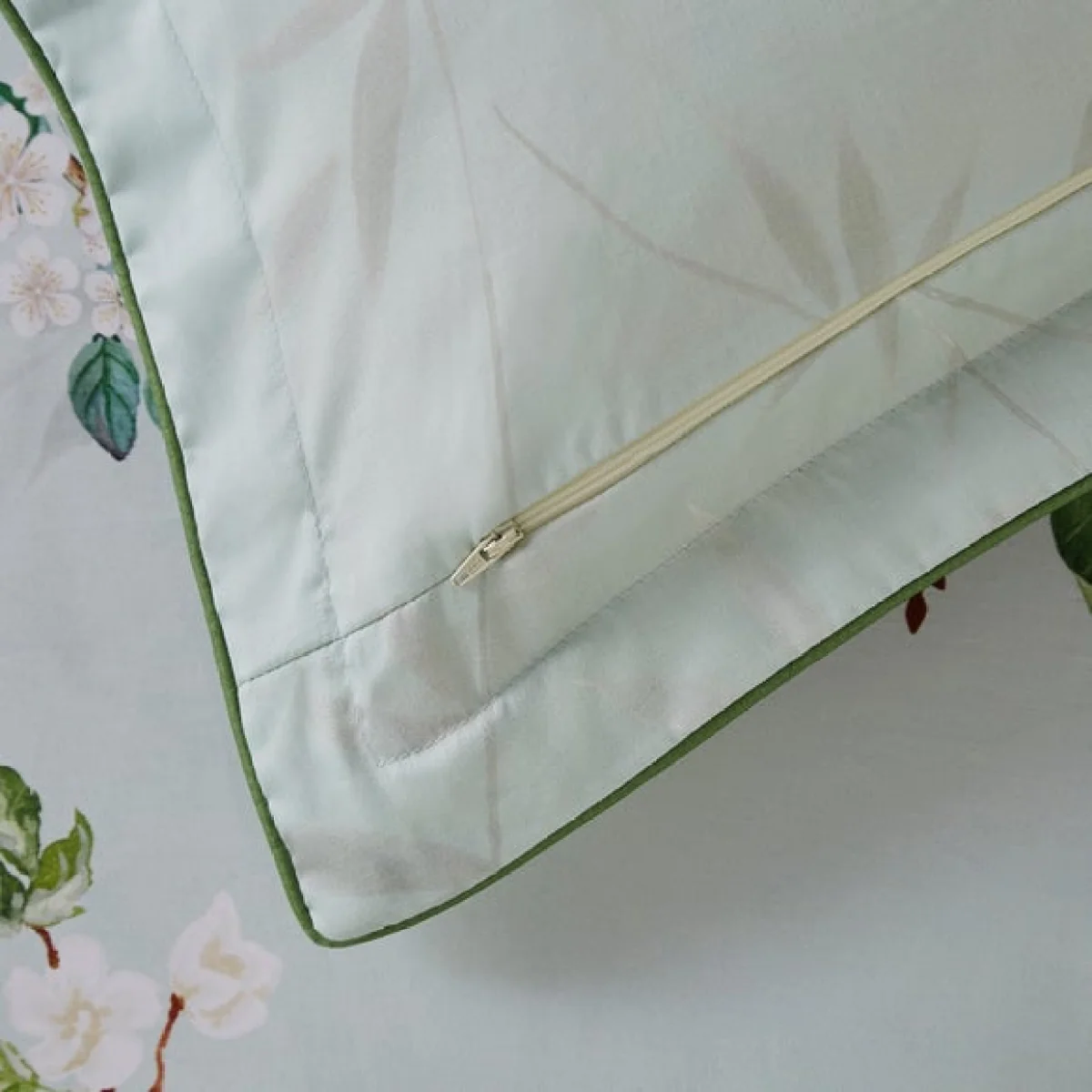 Dorma Love Bird Oxford Pillowcase Pair Green – image 3