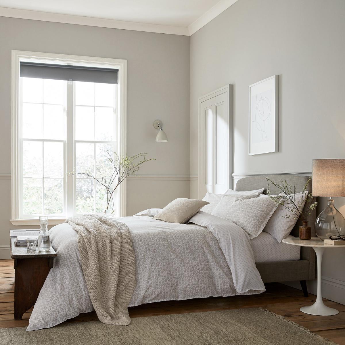 Murmur Thea Linen 100% Cotton Housewife Pillowcase Pair Grey – image 4