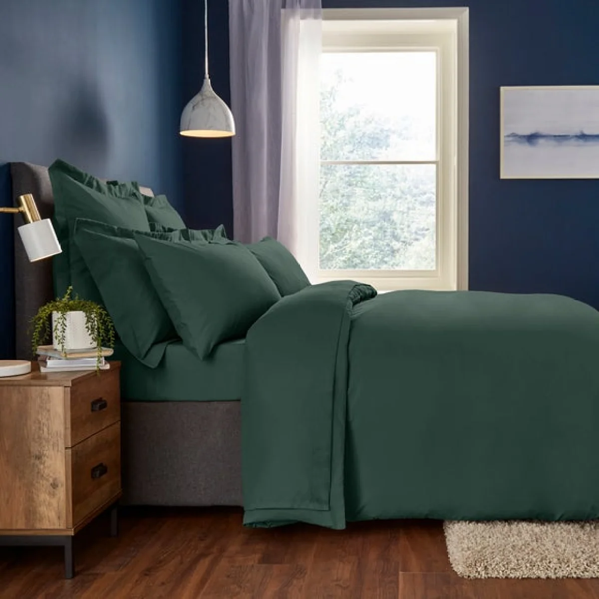 Fogarty Soft Touch Continental Pillowcase Forest (Green) – image 3