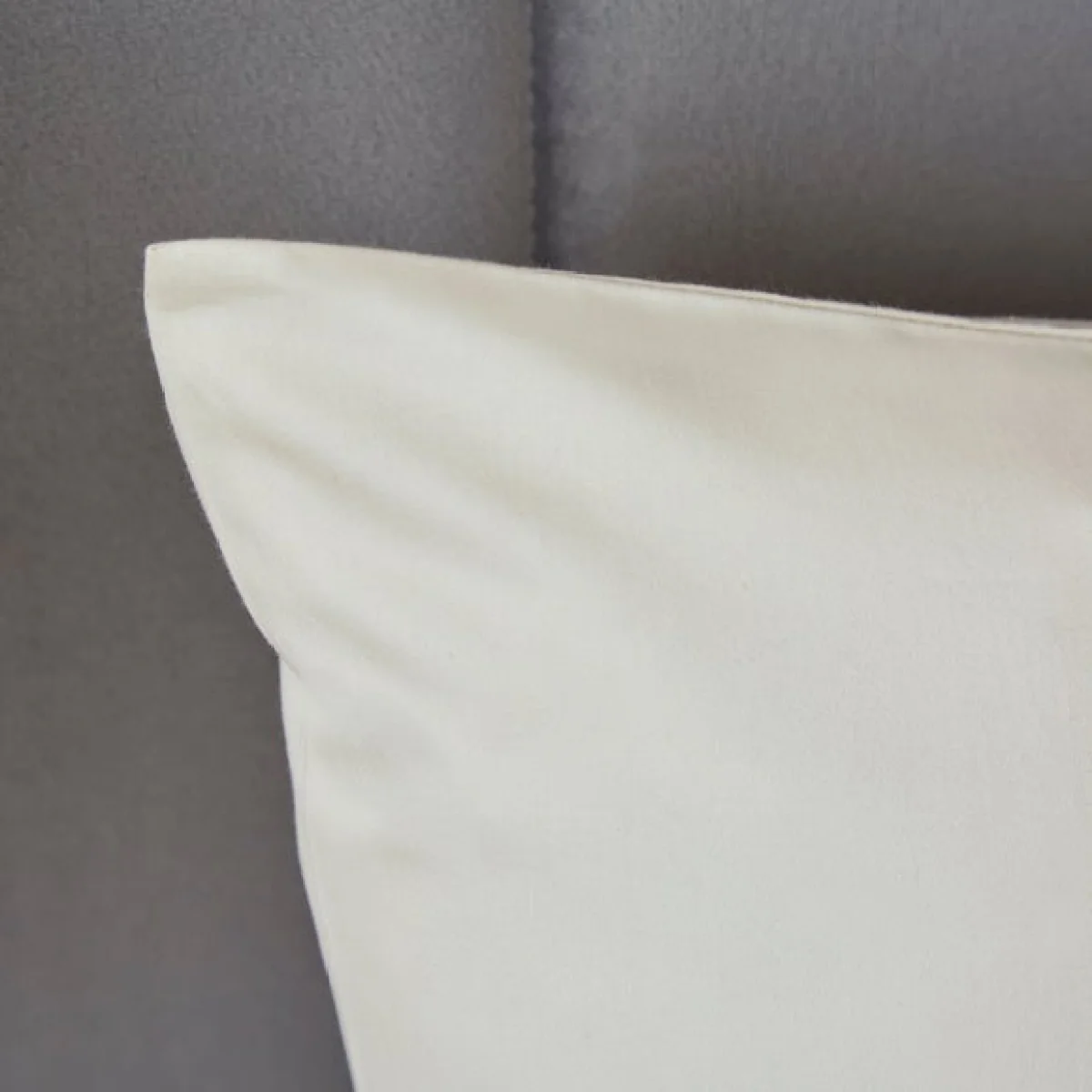Hotel Cotton Sateen 400 Thread Count Pillowcase Pair White – image 3