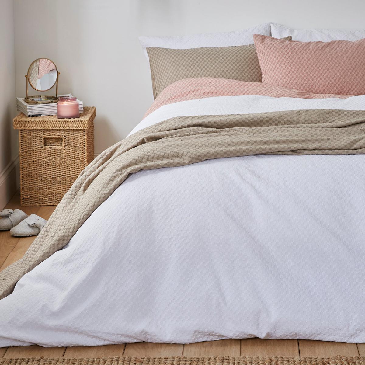 Aubrey Chateau Grey 100% Cotton Oxford Pillowcase Light Grey – image 3