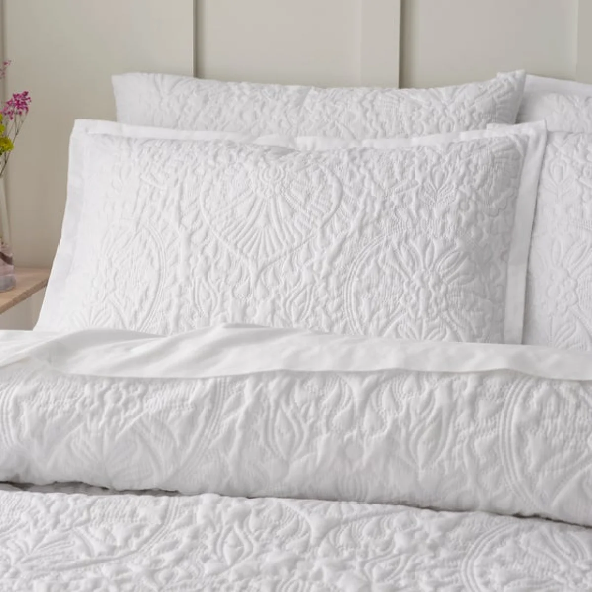 Hani Pinsonic Quilted Oxford Pillowcase