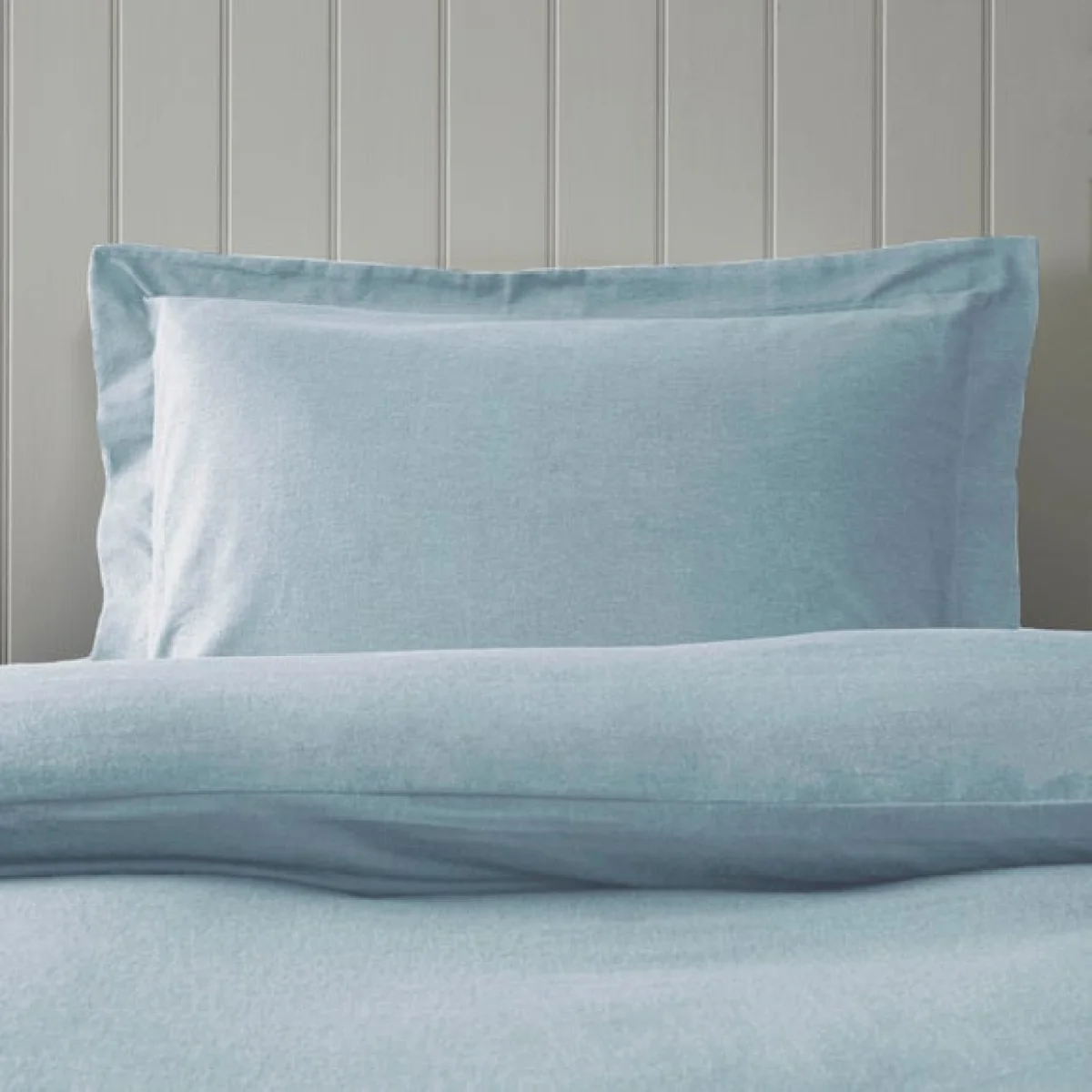 Soft & Cosy Luxury Oxford Pillowcase Duck Egg (Blue) – image 1