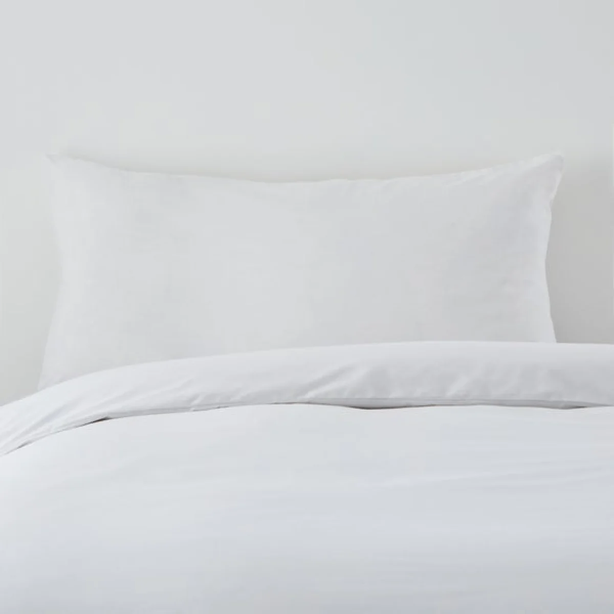 Cotton TENCEL™ Pillowcase Pair White – image 1