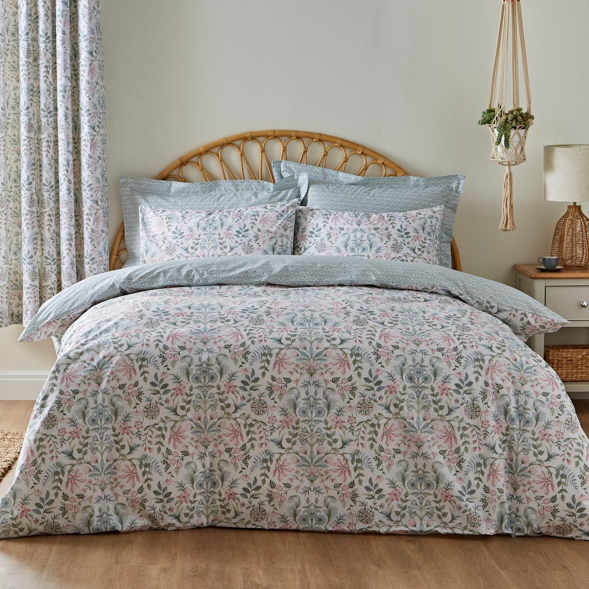 Dorothy Green 100% Cotton Oxford Pillowcase Light Green – image 3