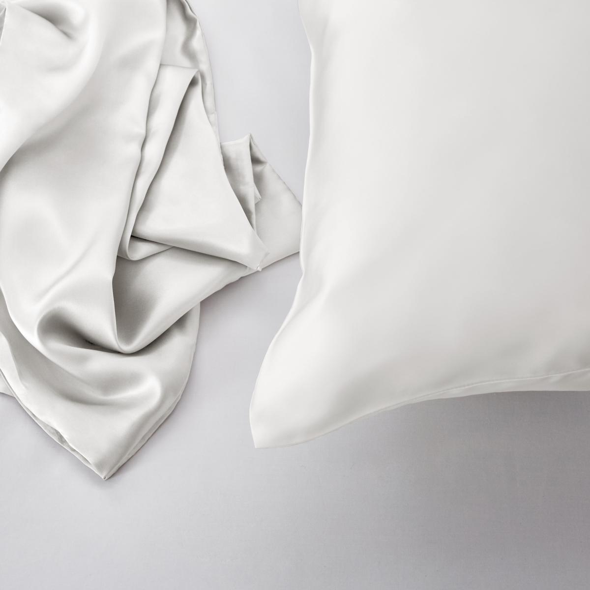Dorma Pearl Silk Pillowcase Pearl – image 2