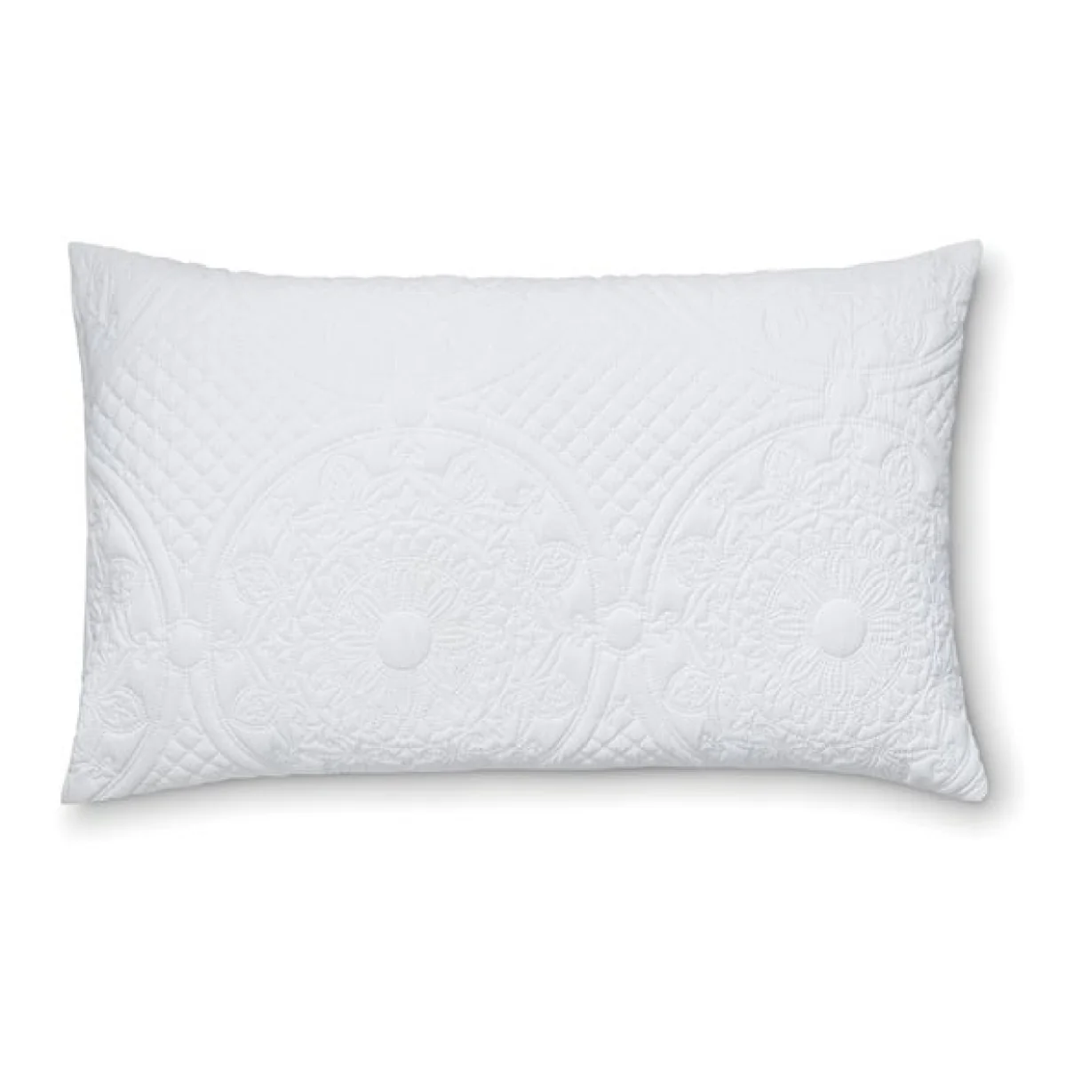Mandalay White Standard Pillowcase Pair White – image 3