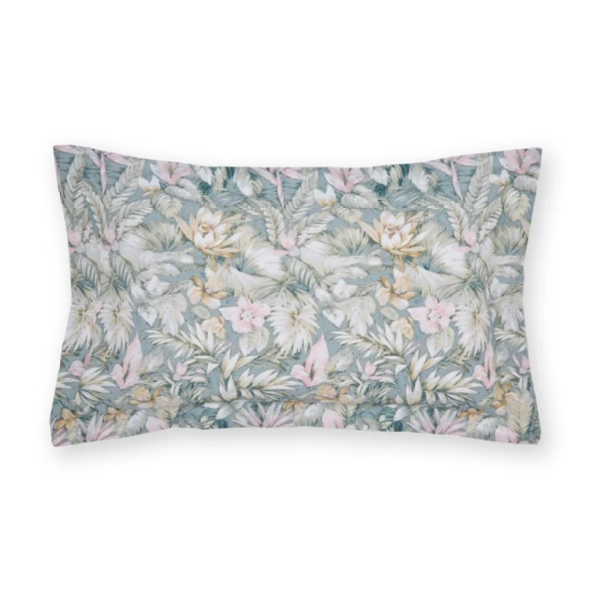 Soft Tropics Oxford Pillowcase Lilypad – image 3