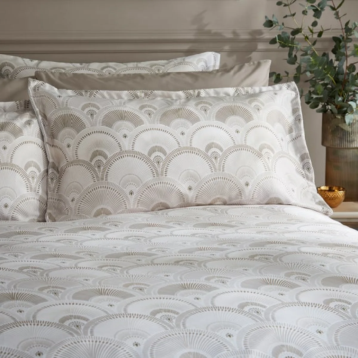 Pierre Oxford Pillowcase Champagne