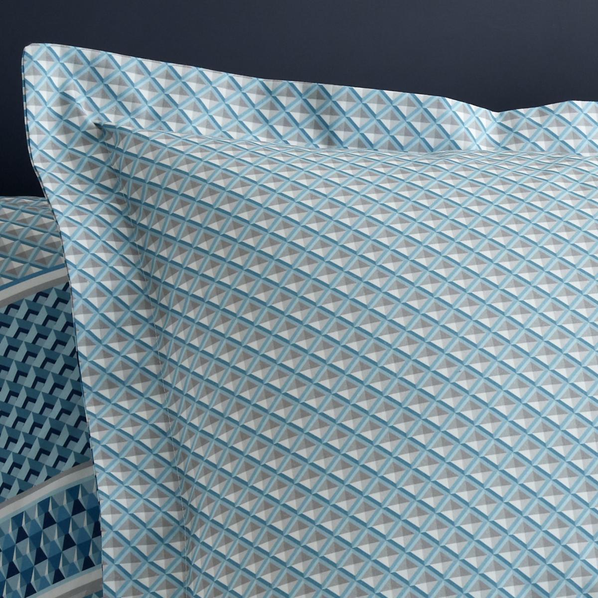 Miami Blue Oxford Pillowcase Blue – image 2