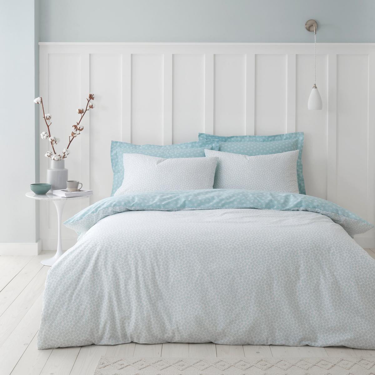 Florrie Ditsy Mineral Duvet Cover and Pillowcase Set Mineral – image 2
