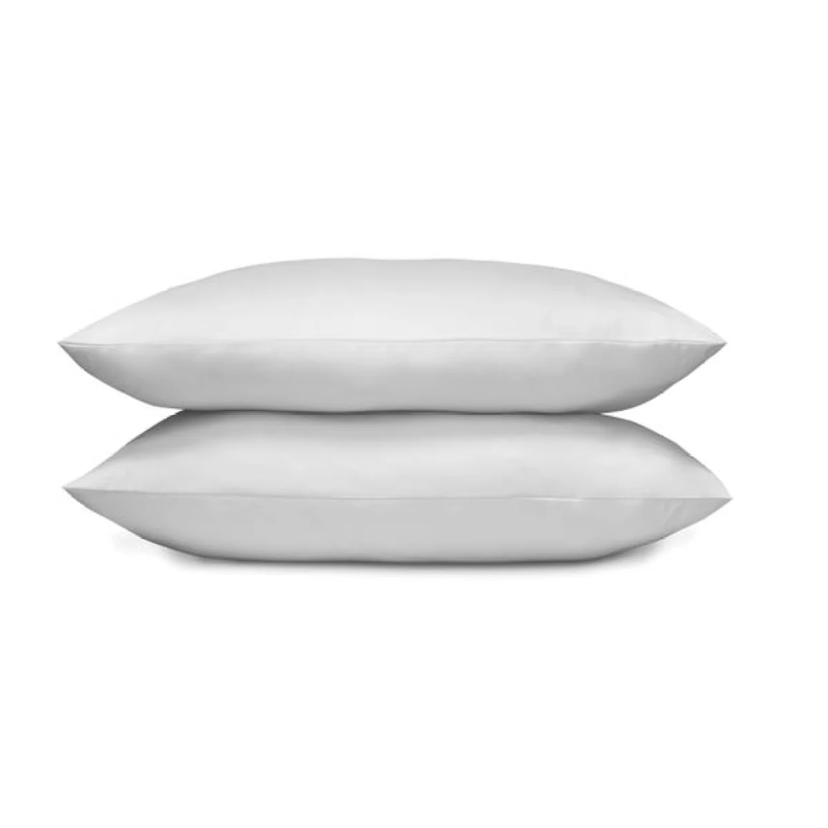 Super Soft Microfibre Plain Standard Pillowcase Pair White – image 3