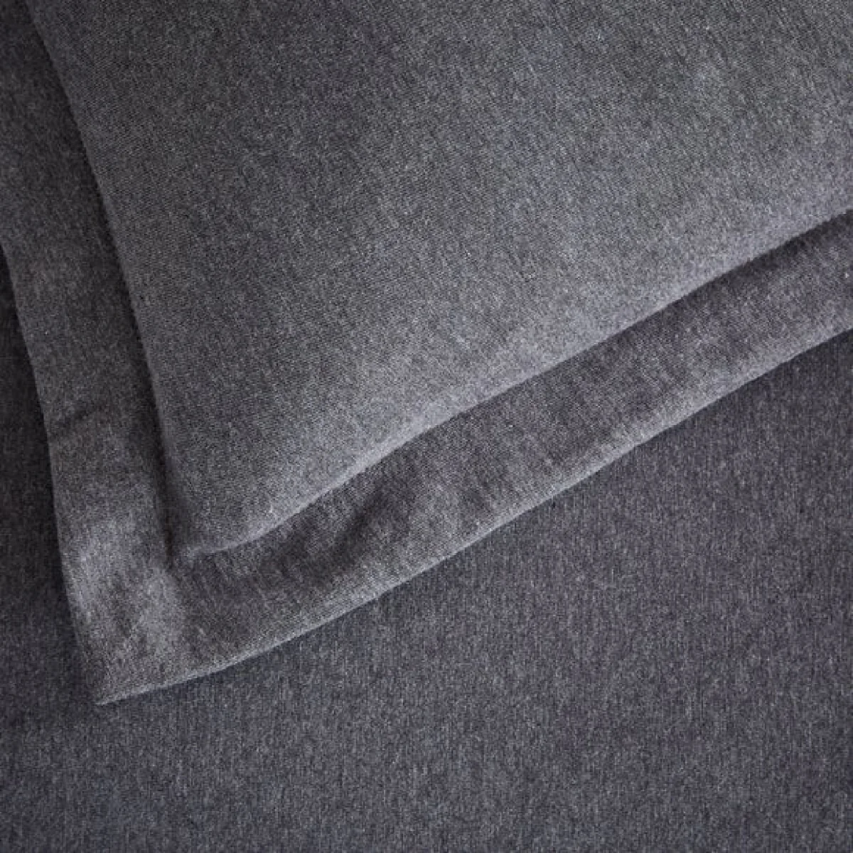 Elements Cotton Jersey Plain Oxford Pillowcase Olive (Green) – image 5