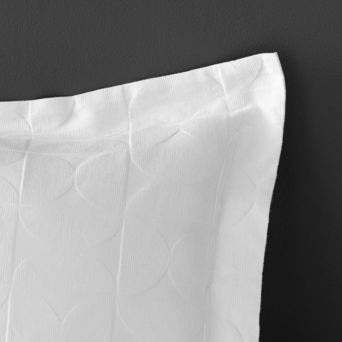 Elements Sten White 100% Cotton Oxford Pillowcase White – image 2