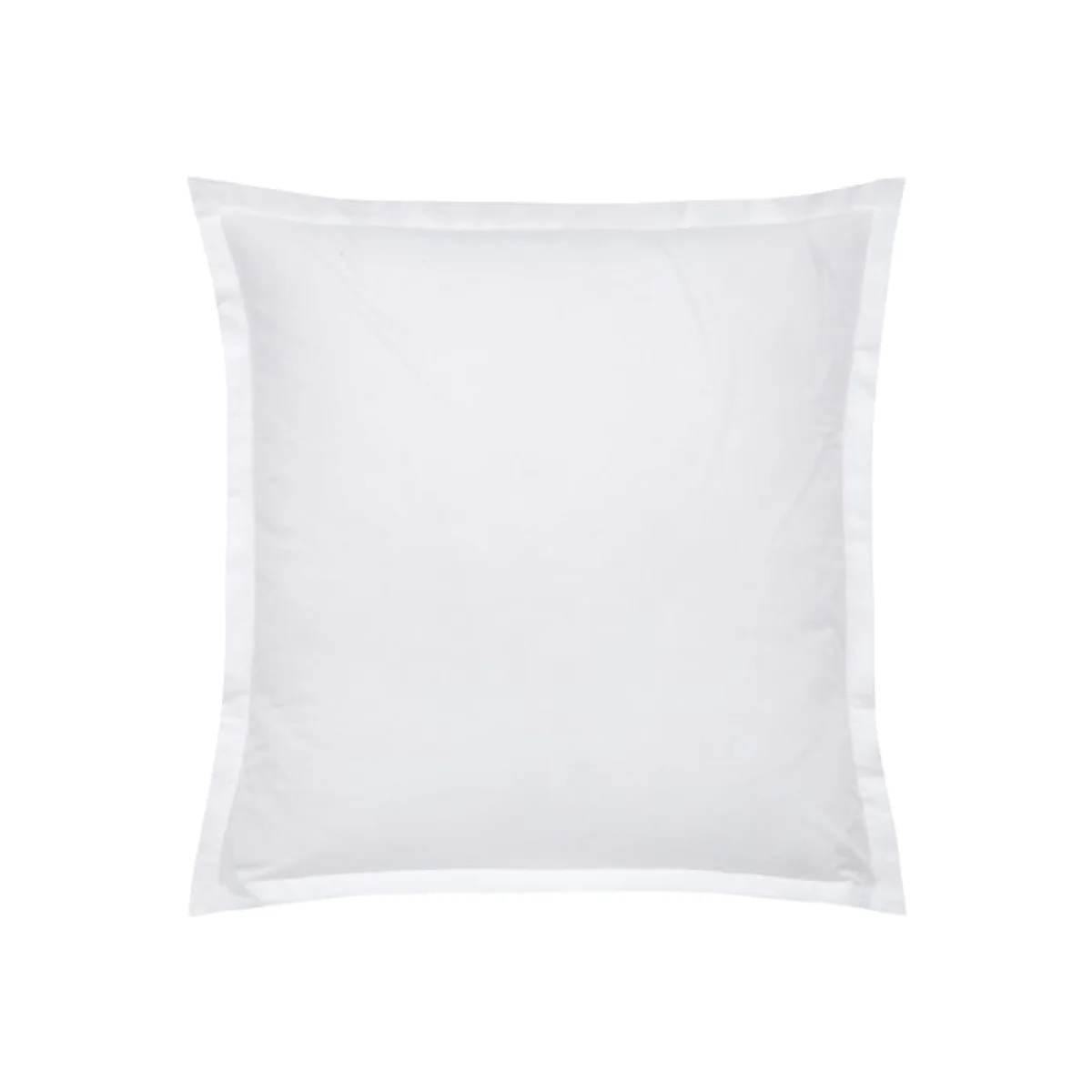 Pure Cotton Continental Square Pillowcase White – image 1