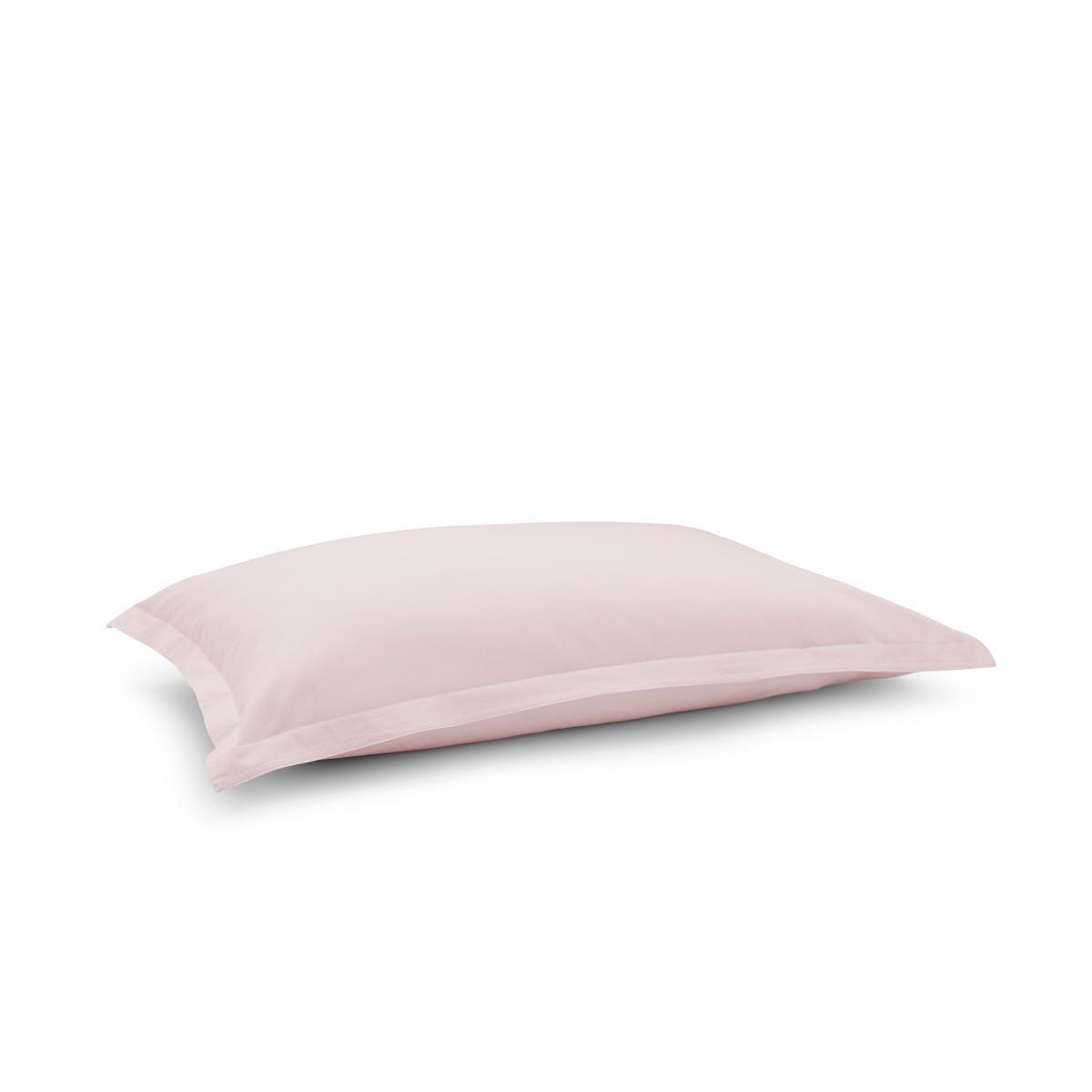 Recycled Cotton Oxford Pillowcase Rose Water – image 2