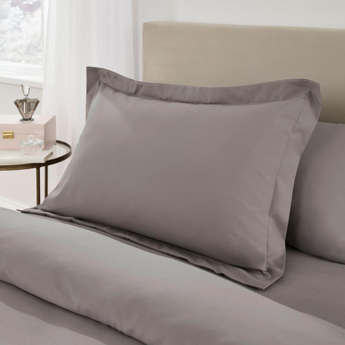 Fogarty Soft Touch Slate Grey Oxford Pillowcase Slate (Grey) – image 2