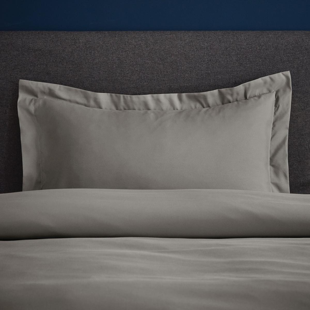 Fogarty Soft Touch Slate Grey Oxford Pillowcase Slate (Grey) – image 1