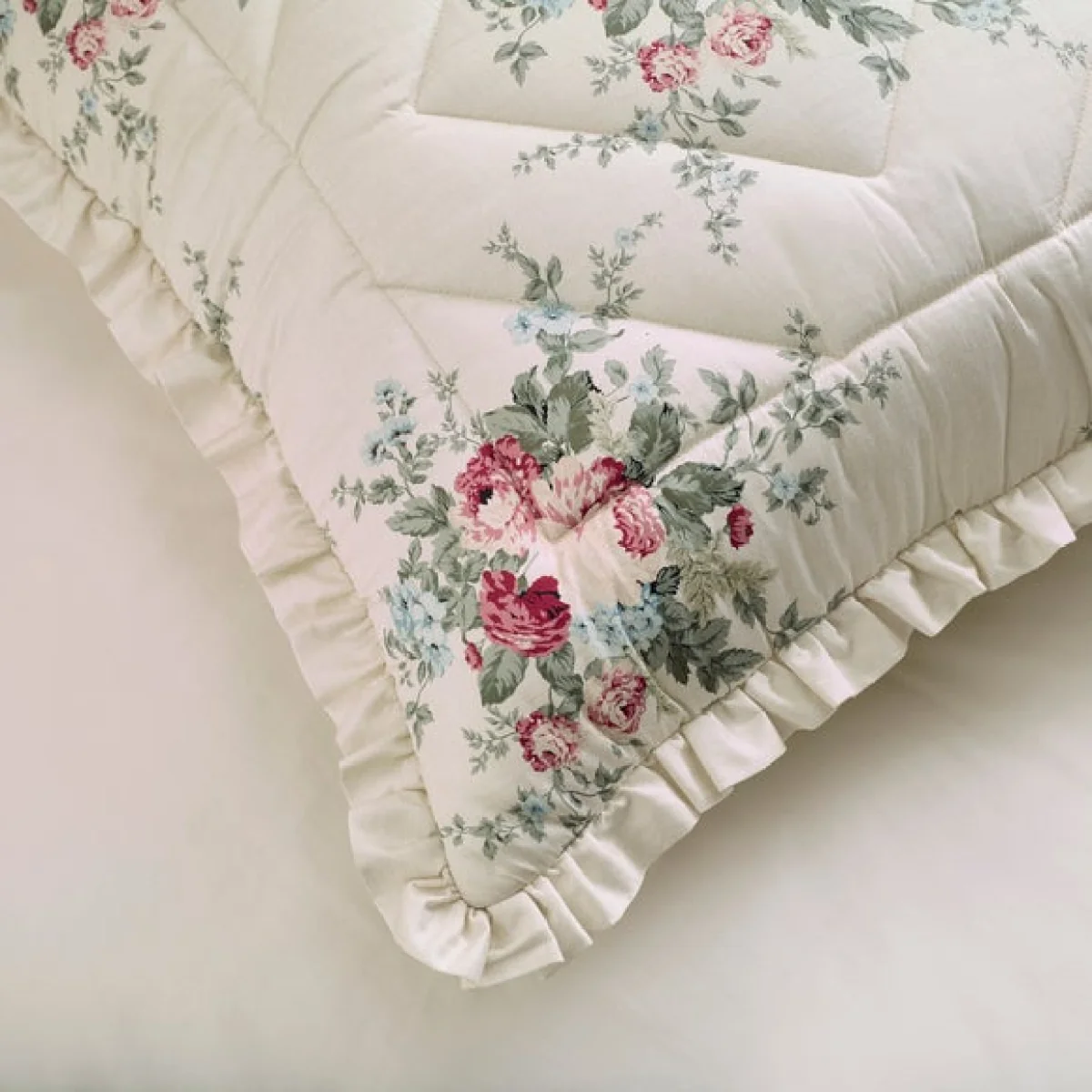 Dorma Archive Quilted Willowmere 100% Cotton Sateen Pillow Sham – image 2