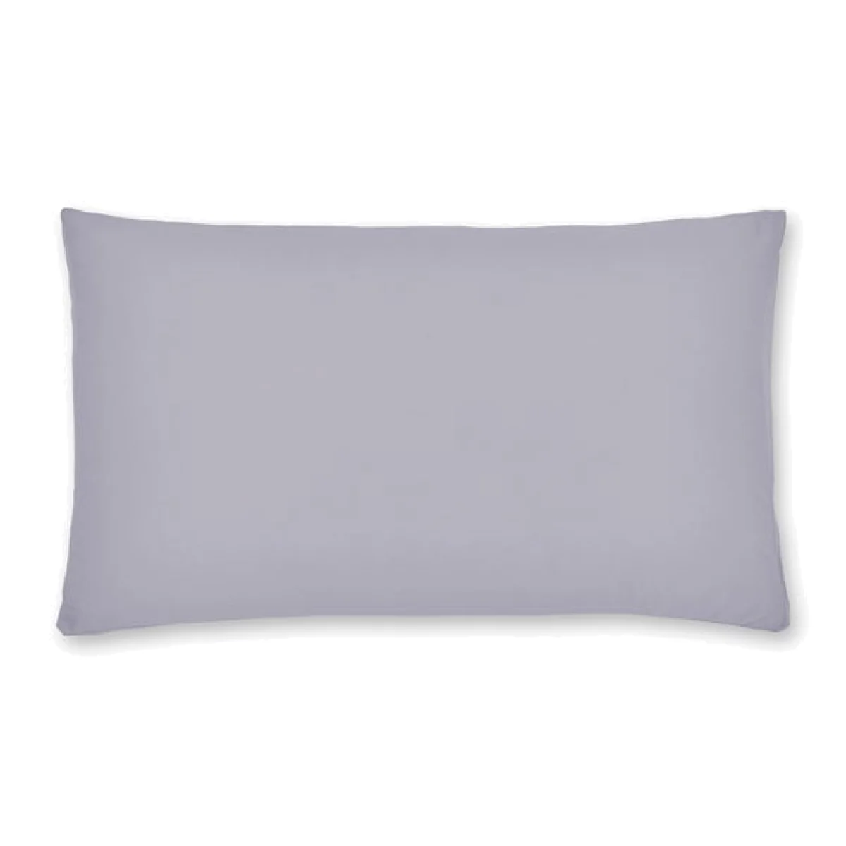 Pure Cotton Plain Dye Standard Pillowcase Pair Lilac – image 1