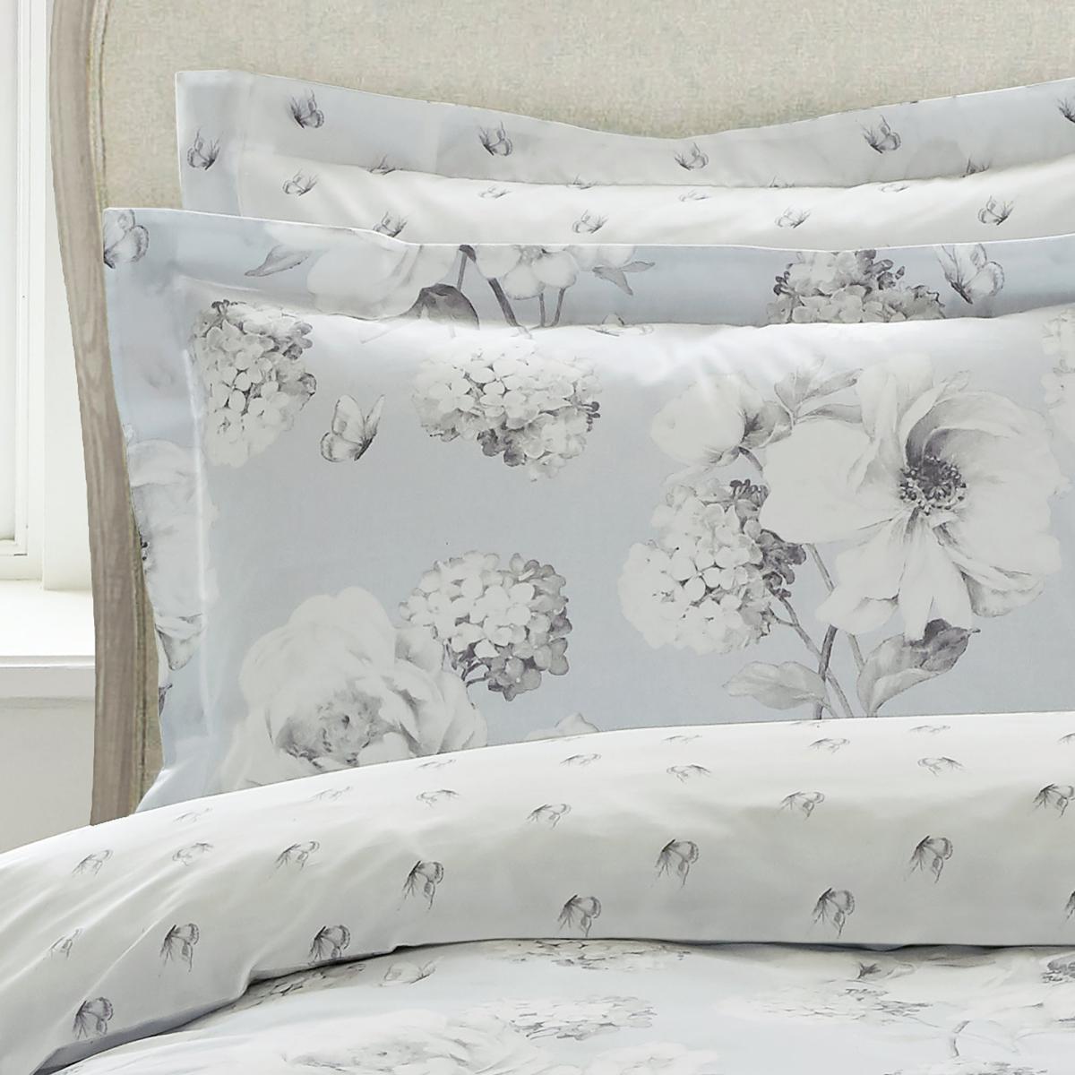 Holly Willoughby Lorenza Duck Egg Oxford Pillowcase Blue – image 2