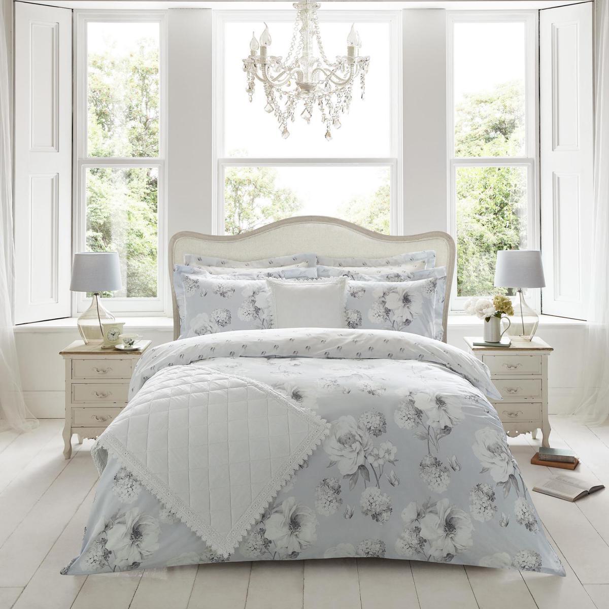 Holly Willoughby Lorenza Duck Egg Oxford Pillowcase Blue – image 3