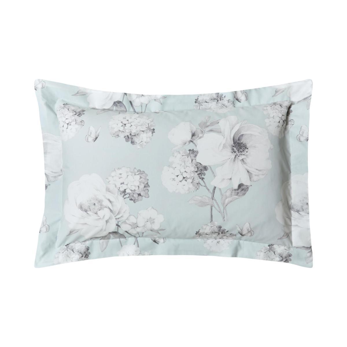 Holly Willoughby Lorenza Duck Egg Oxford Pillowcase Blue – image 4