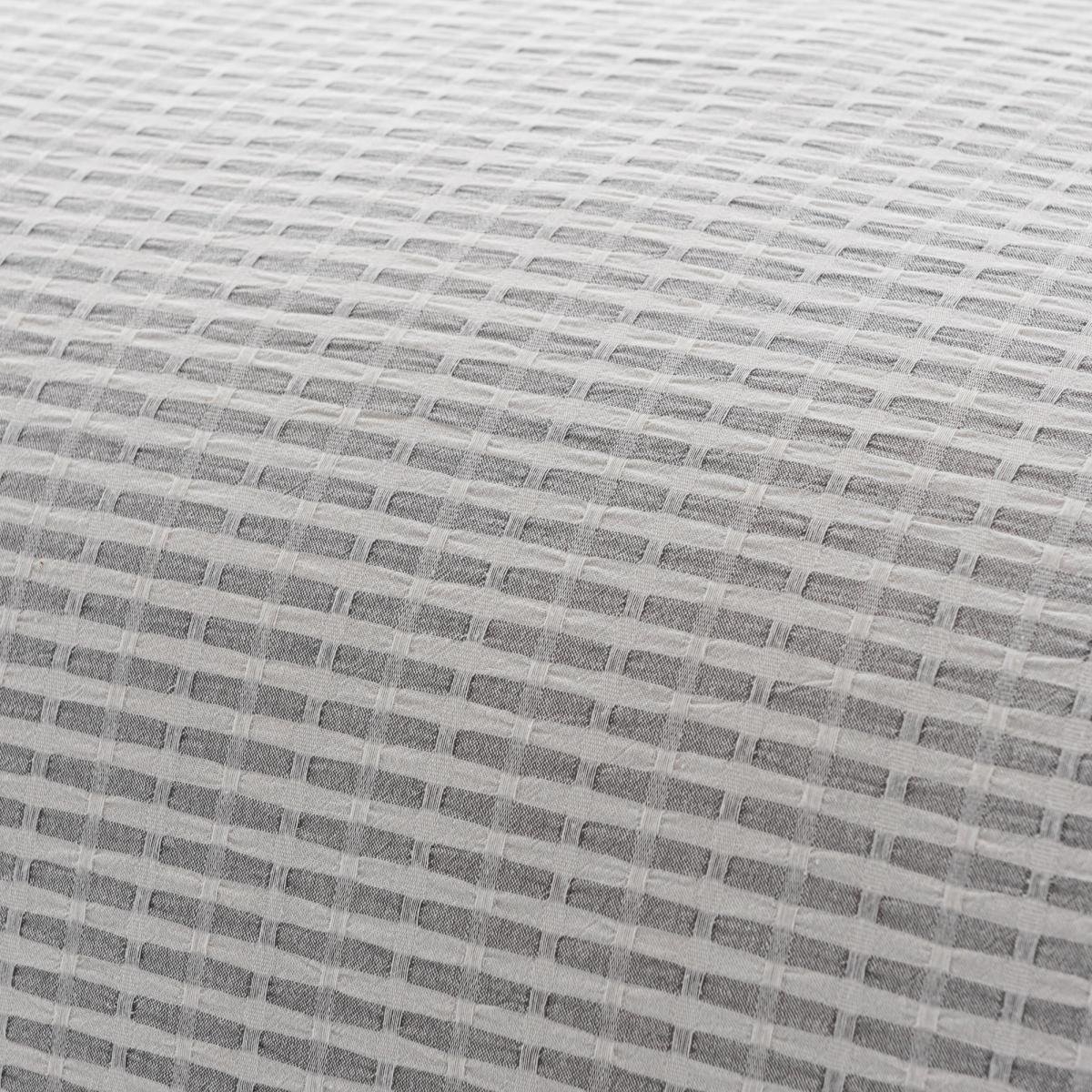 Carson Grey 100% Cotton Oxford Pillowcase Light Grey – image 3
