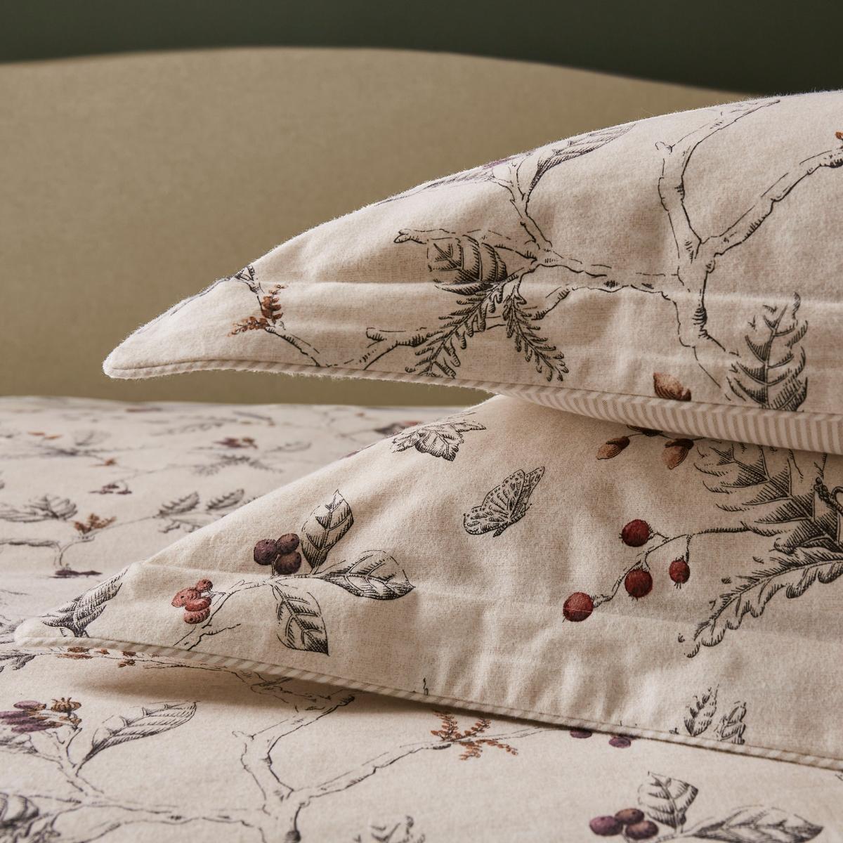 Dorma Woodland Robin Oxford Pillowcase Pair – image 2
