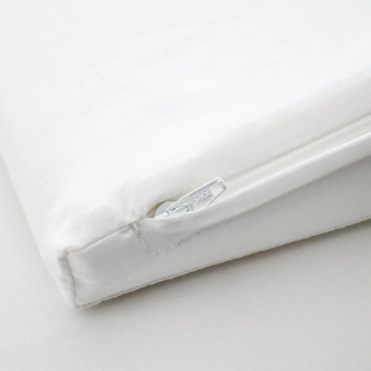 Pure Cotton Small Back Seat Pillowcase White – image 1