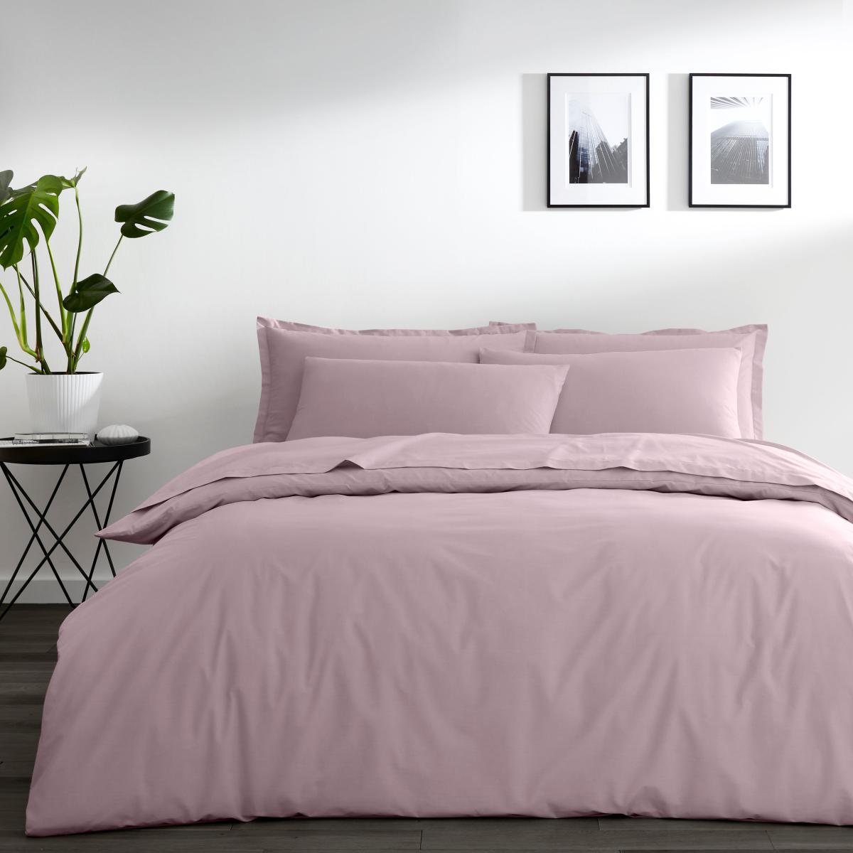 Pure Cotton Oxford Pillowcase Heather – image 2