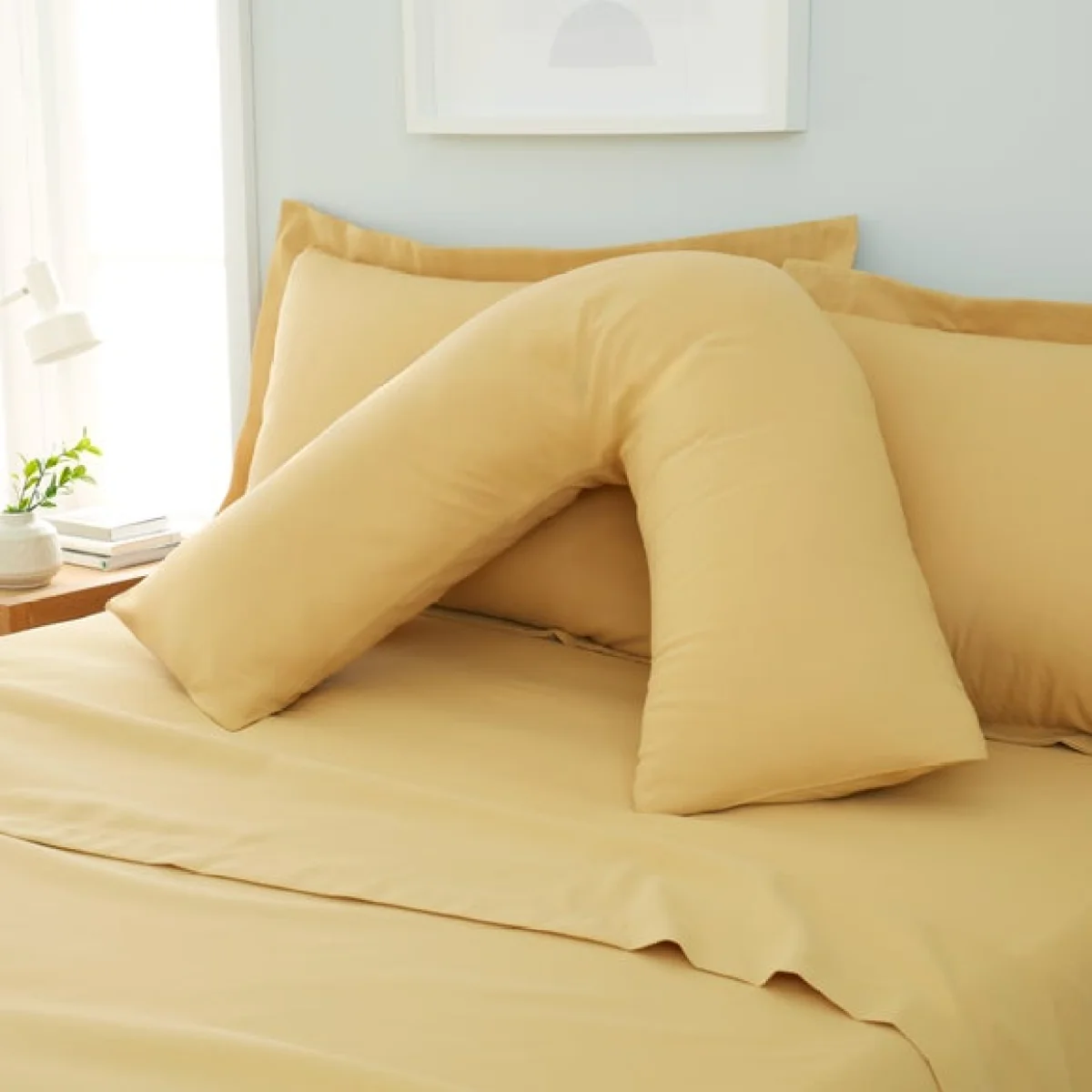 Fogarty Soft Touch V-shape Pillowcase Black – image 2