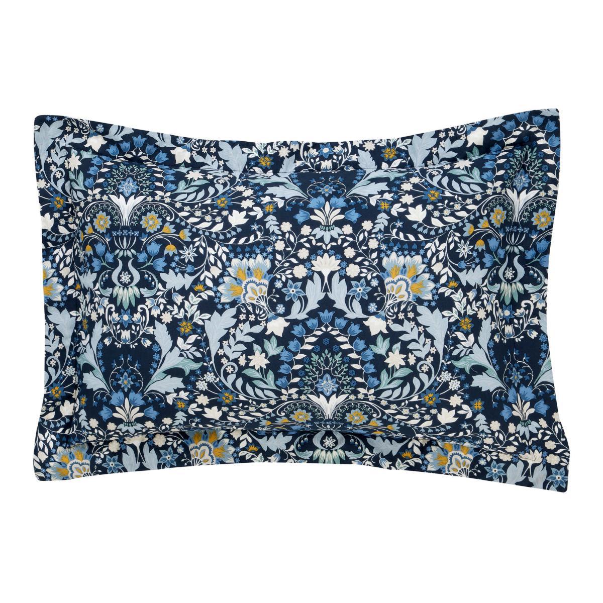Hardwick Blue Oxford Pillowcase Blue – image 2