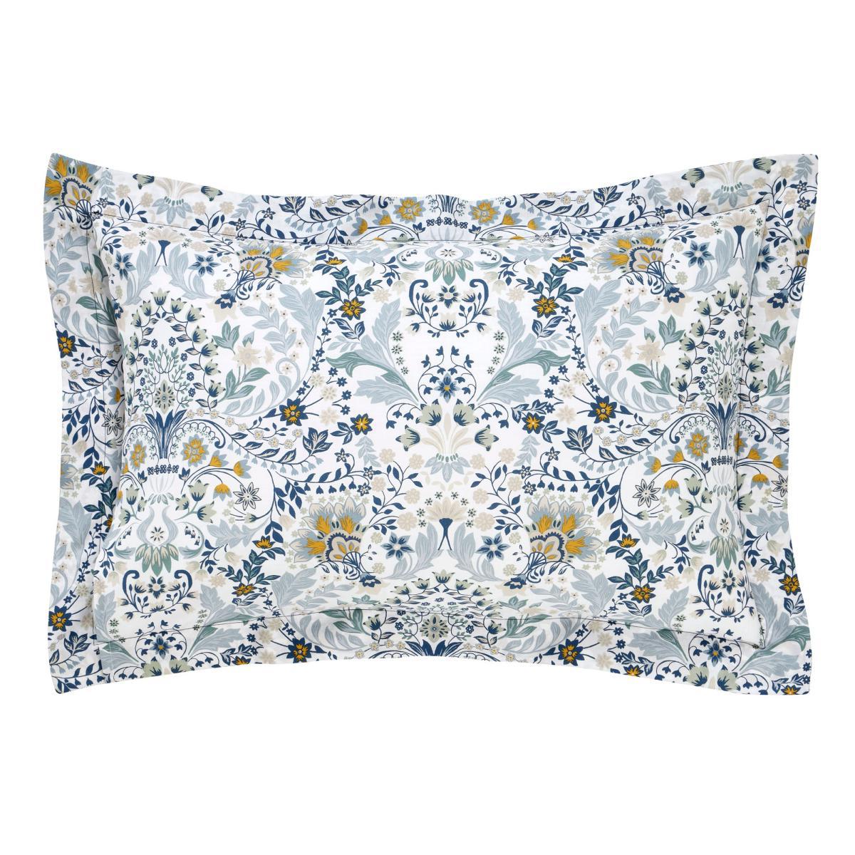 Hardwick Blue Oxford Pillowcase Blue – image 3