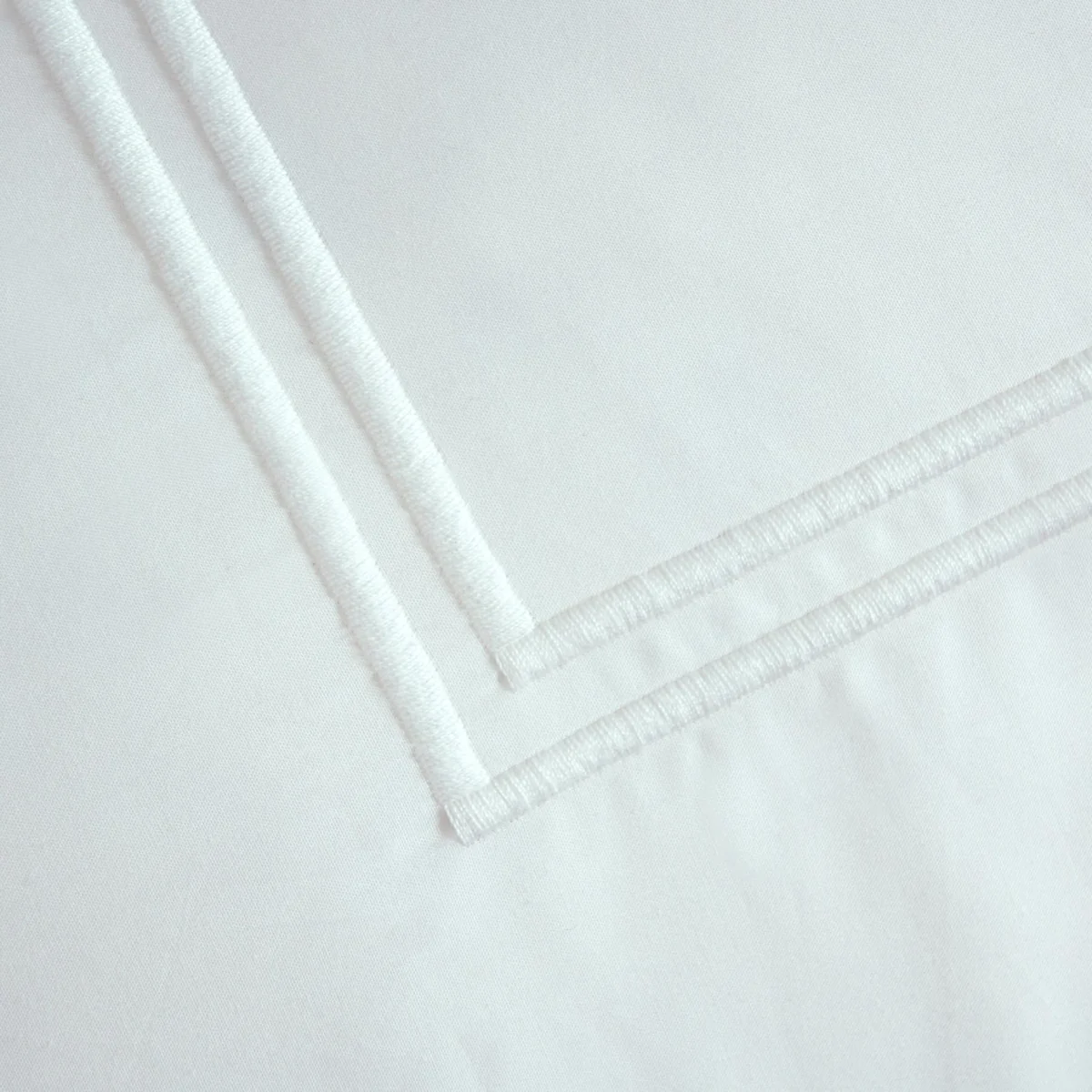 Langham White King Pillowcase Pair, White