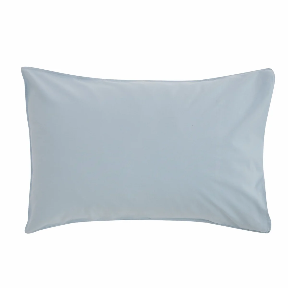 Habitat Cotton Washed Plain Blue Pillowcase Pair – image 3