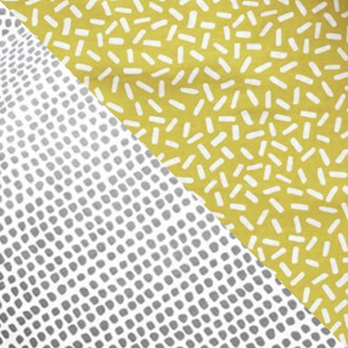 Habitat Betsy Reversible  Standard Pillowcase Pair - Yellow – image 3