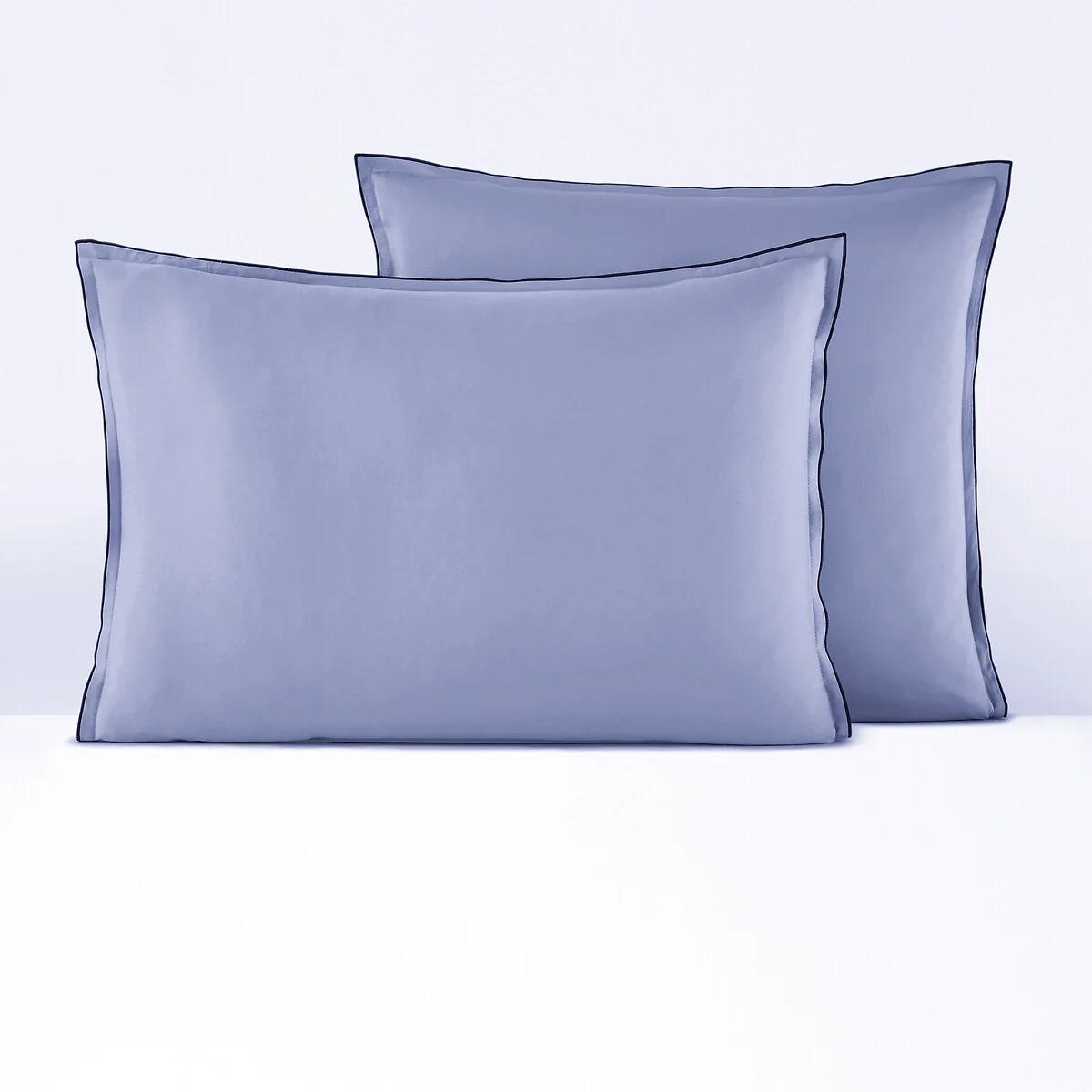 Victor Plain 100% Washed Cotton Satin 300 Thread Count Pillowcase – image 1