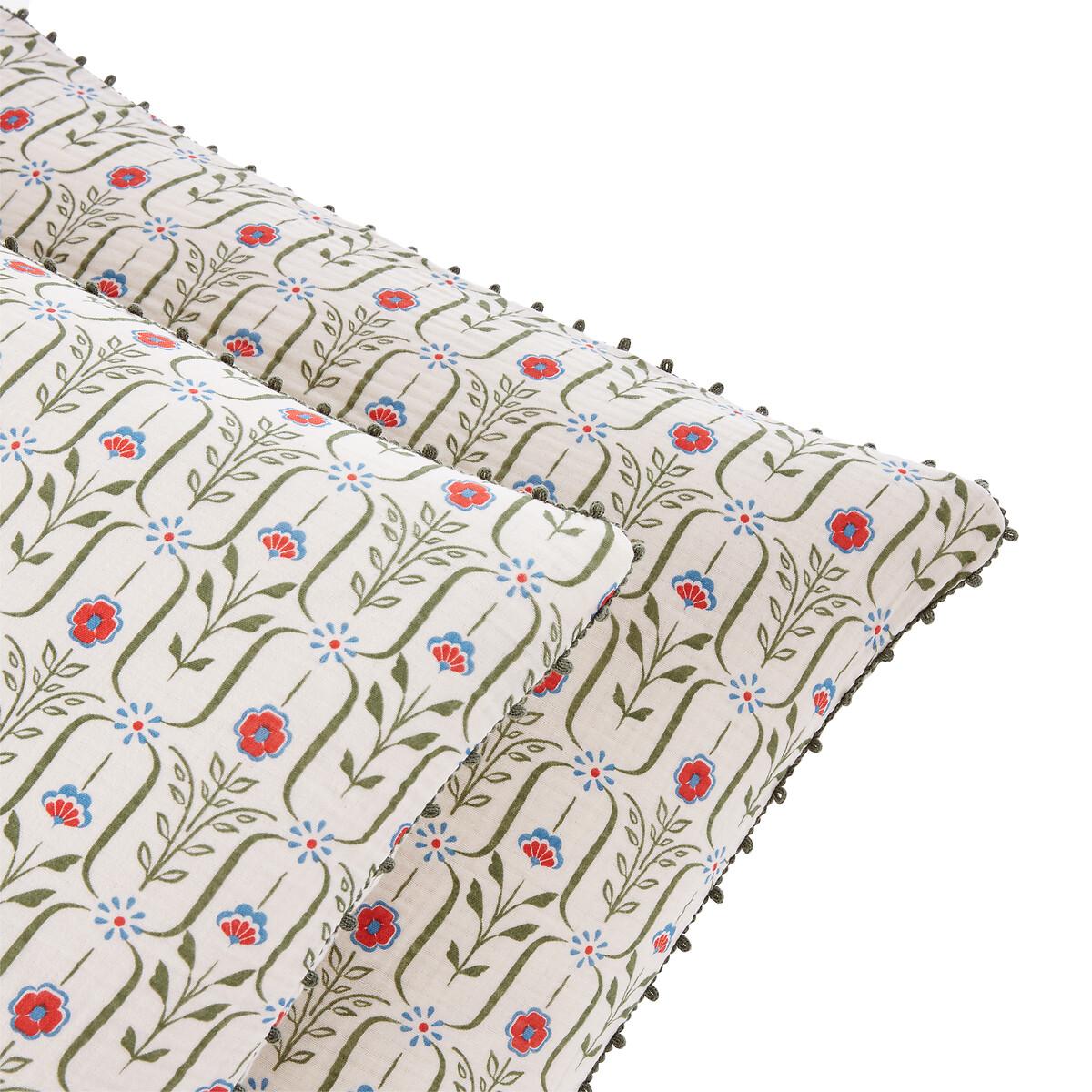 Gabriella Floral 100% Cotton Muslin Pillowcase – image 2