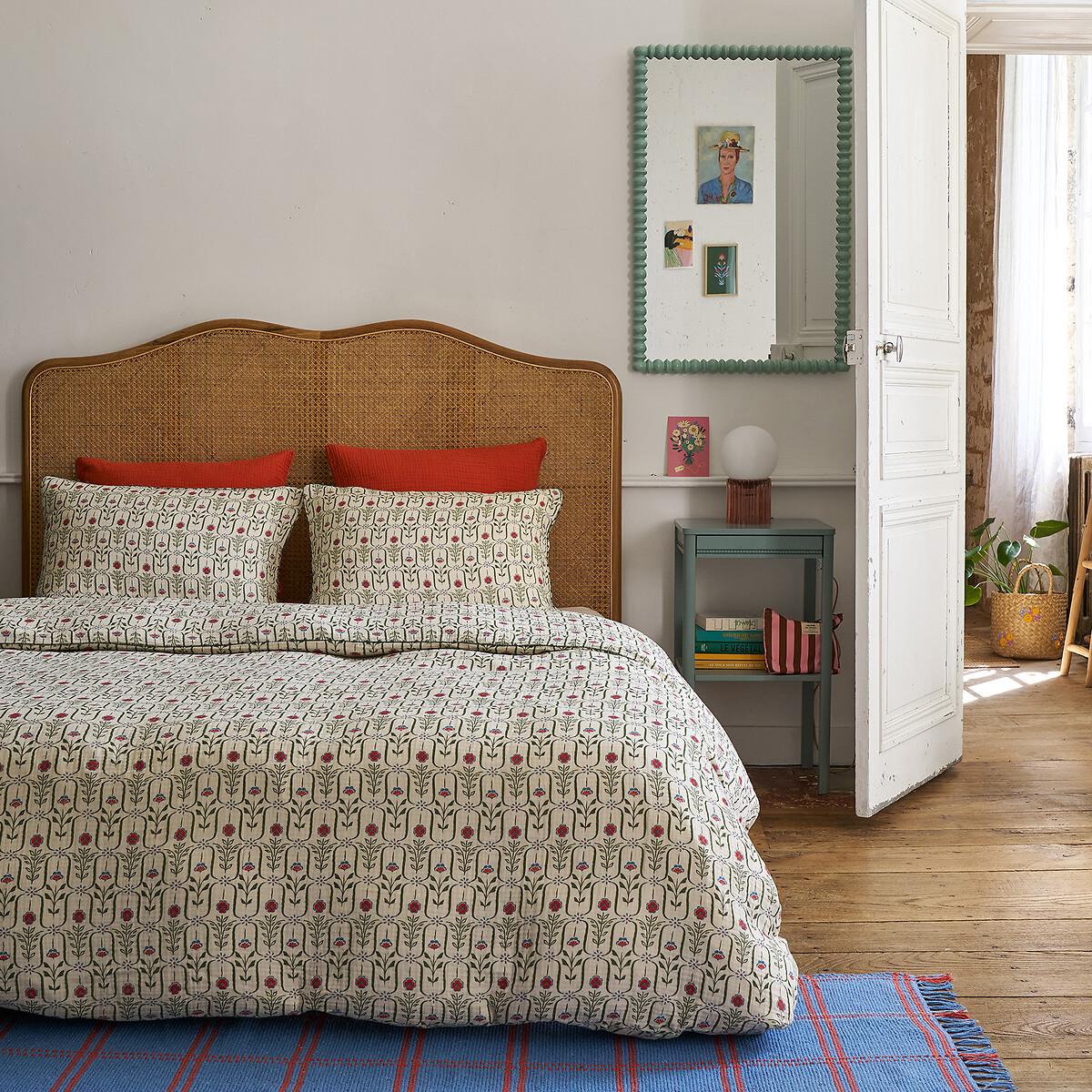 Gabriella Floral 100% Cotton Muslin Pillowcase – image 3