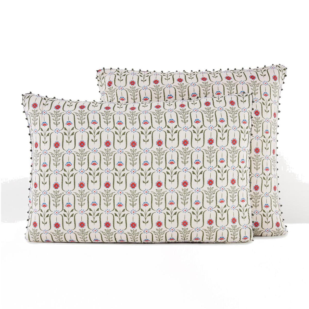 Gabriella Floral 100% Cotton Muslin Pillowcase – image 1