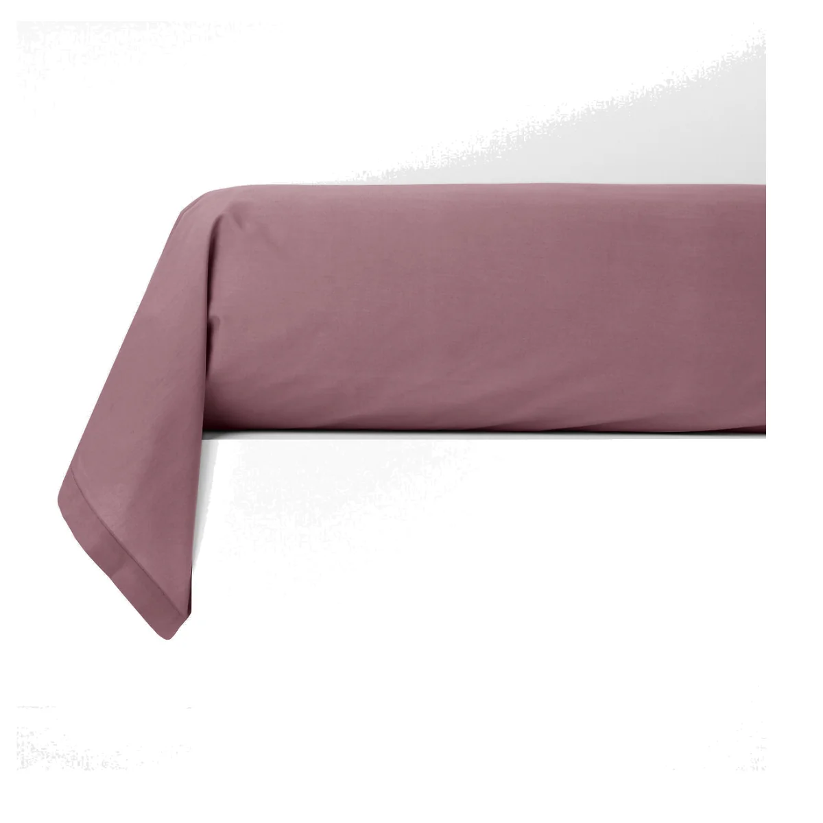 Best Quality Plain 100% Cotton Percale 200 Thread Count Bolster Pillowcase – image 1