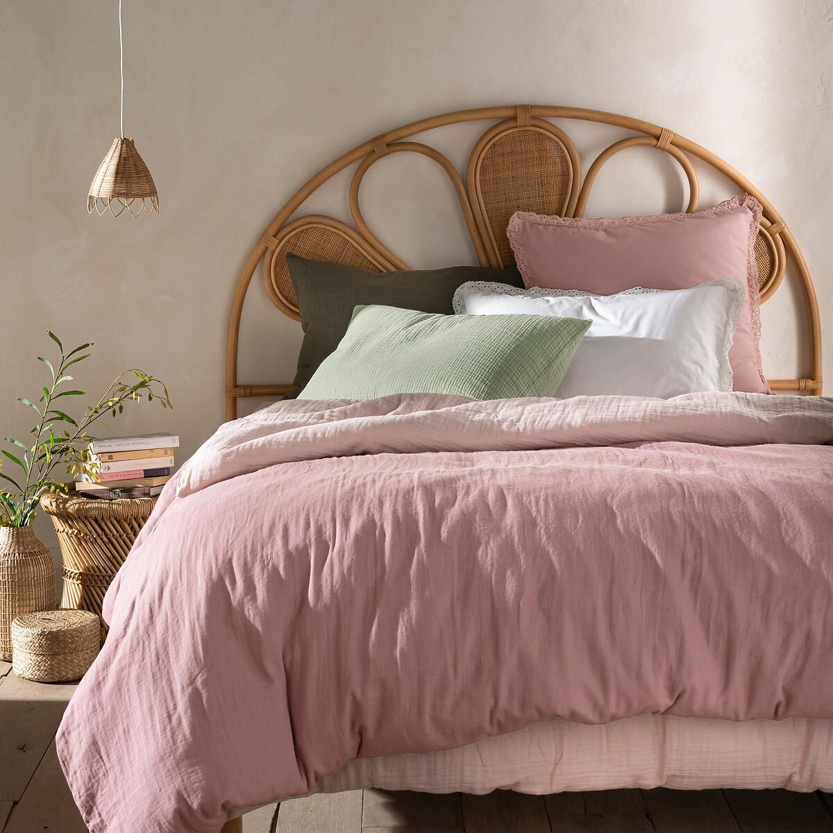 Alhambra Crochet Lace 100% Washed Cotton Pillowcase – image 6